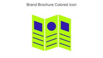 Brand Brochure Colored Icon In Powerpoint Pptx Png And Editable Eps Format