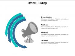 Brand building ppt powerpoint presentation gallery professional cpb