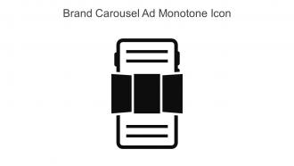 Brand Carousel Ad Monotone Icon In Powerpoint Pptx Png And Editable Eps Format