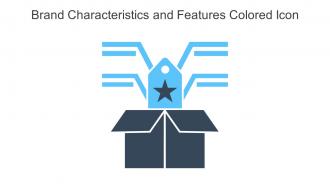 Brand Characteristics And Features Colored Icon In Powerpoint Pptx Png And Editable Eps Format