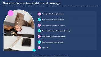 Brand Communication Plan Checklist For Creating Right Brand Message