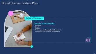 Brand Communication Plan Branding CD V