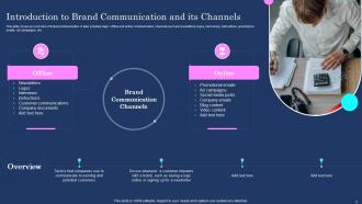 Brand Communication Plan Branding CD V