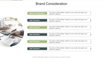 Brand Consideration In Powerpoint And Google Slides Cpb