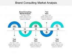 Brand consulting market analysis ppt powerpoint presentation slides design templates cpb