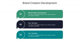 Brand creation development ppt powerpoint presentation professional graphics download cpb