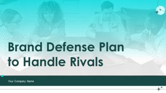 Brand Defense Plan To Handle Rivals Branding CD V