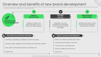 Brand Development And Launch Strategy To Increase Market Share Powerpoint Presentation Slides MKT CD Visual Images