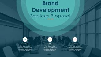 Brand Development Services Proposal Ppt Clipart