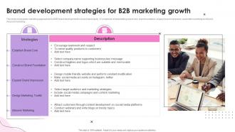 Brand Development Strategies For B2B Marketing Growth