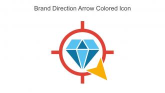 Brand Direction Arrow Colored Icon In Powerpoint Pptx Png And Editable Eps Format