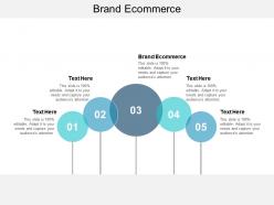 Brand ecommerce ppt powerpoint presentation file information cpb
