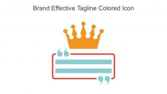 Brand Effective Tagline Colored Icon In Powerpoint Pptx Png And Editable Eps Format