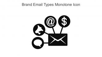 Brand Email Types Monotone Icon In Powerpoint Pptx Png And Editable Eps Format