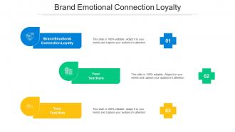 Brand emotional connection loyalty ppt powerpoint presentation model professional cpb