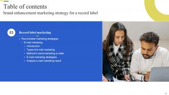 Brand Enhancement Marketing Strategy For A Record Label Powerpoint Presentation Slides Strategy CD V Image Designed