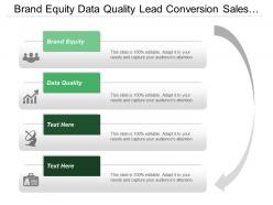 Brand equity data quality lead conversion sales funnel