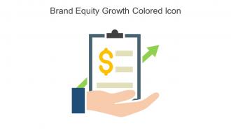 Brand Equity Growth Colored Icon In Powerpoint Pptx Png And Editable Eps Format