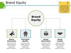 Brand equity powerpoint layout template 1