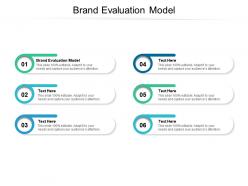 Brand evaluation model ppt powerpoint presentation outline guidelines cpb