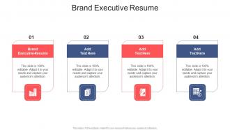 Brand Executive Resume In Powerpoint And Google Slides Cpb