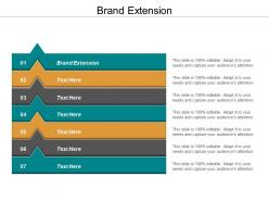 Brand extension ppt powerpoint presentation file examples cpb