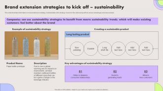 Brand Extension Strategies To Kick Off Sustainability