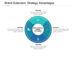 Brand extension strategy advantages ppt powerpoint presentation layouts visual aids cpb