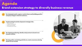 Brand Extension Strategy To Diversify Business Revenue MKT CD V Analytical Attractive