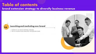Brand Extension Strategy To Diversify Business Revenue MKT CD V Good Captivating