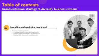 Brand Extension Strategy To Diversify Business Revenue MKT CD V Editable Captivating