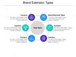Brand extension types ppt powerpoint presentation summary example cpb