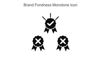 Brand Fondness Monotone Icon In Powerpoint Pptx Png And Editable Eps Format
