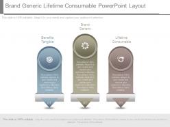 Brand generic lifetime consumable powerpoint layout