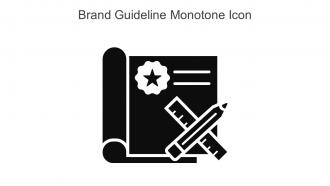Brand Guideline Monotone Icon In Powerpoint Pptx Png And Editable Eps Format