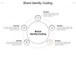 Brand identity costing ppt powerpoint presentation layouts diagrams cpb