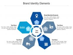 Brand identity elements ppt powerpoint presentation icon example cpb