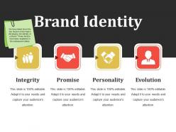 Brand identity powerpoint slide influencers