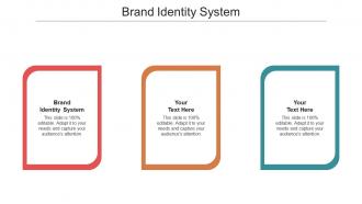 Brand identity system ppt powerpoint presentation pictures background images cpb