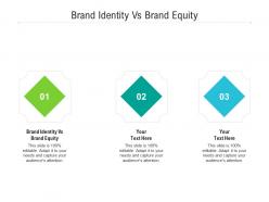 Brand identity vs brand equity ppt powerpoint presentation styles structure cpb