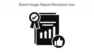Brand Image Report Monotone Icon In Powerpoint Pptx Png And Editable Eps Format