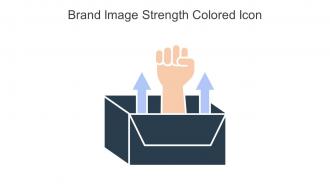 Brand Image Strength Colored Icon In Powerpoint Pptx Png And Editable Eps Format