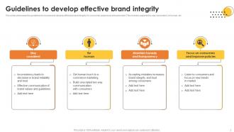 Brand Integrity Powerpoint Ppt Template Bundles Captivating Appealing