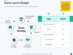 Brand Launch Budget Process Ppt Powerpoint Presentation Show Background