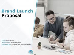 Brand Launch Proposal Powerpoint Presentation Slides
