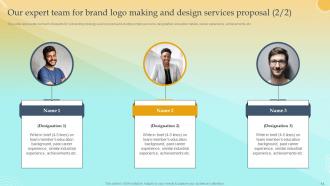 Brand Logo Making And Design Service Proposal Powerpoint Presentation Slides