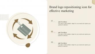 Brand Logo Repositioning Icon For Effective Marketing