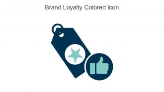 Brand Loyalty Colored Icon In Powerpoint Pptx Png And Editable Eps Format