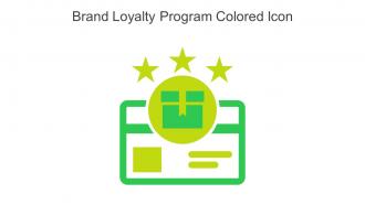 Brand Loyalty Program Colored Icon In Powerpoint Pptx Png And Editable Eps Format