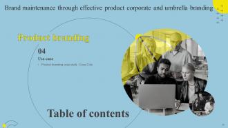 Brand Maintenance Through Effective Product Corporate And Umbrella Branding Complete Deck Branding CD Customizable Captivating